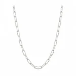 Cadena de Plata Limada 45 cm
