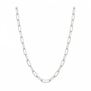 Cadena de Plata Limada 45 cm