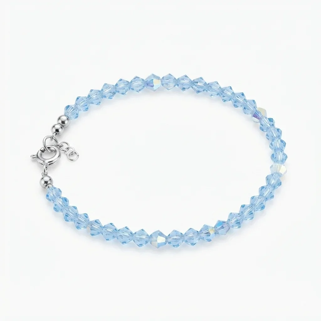 Pulsera de Cristales Celeste