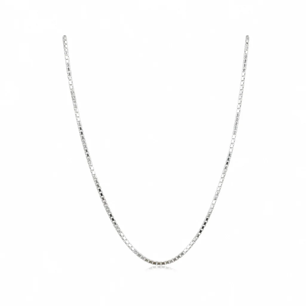 Cadena de Plata Veneciana 40 cm
