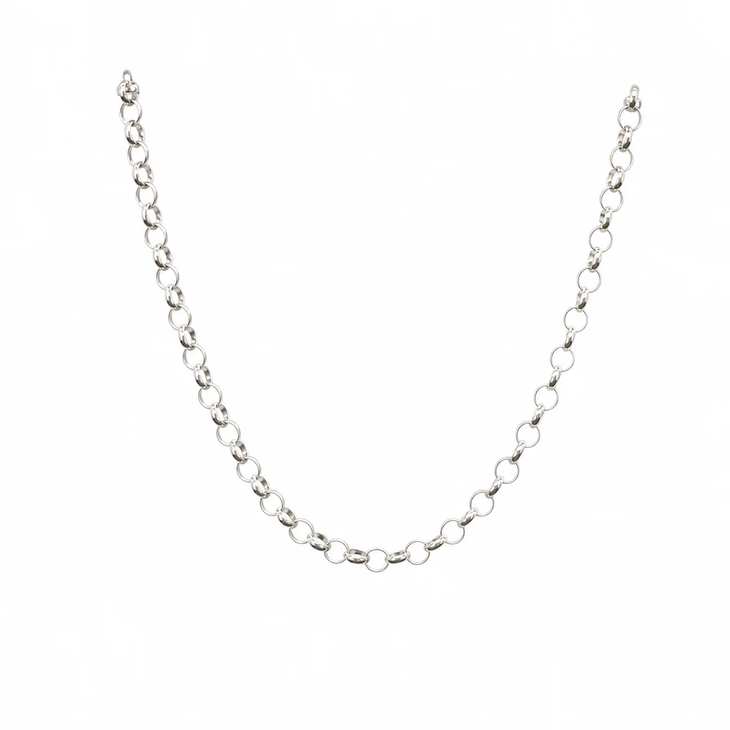 Cadena de plata rolo