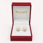 Aros de Perla Mallorca Blanca