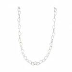Cadena de Plata Corazón 45 cm