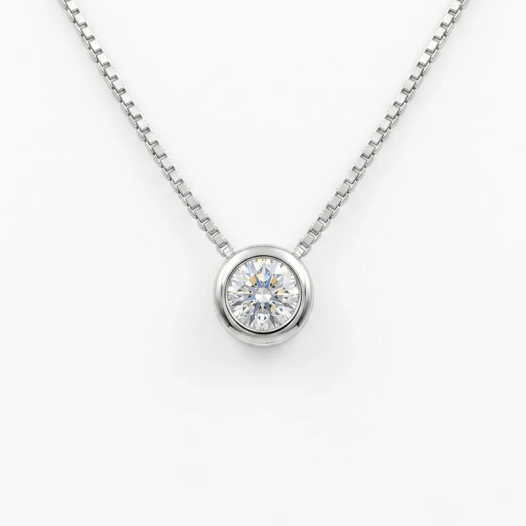 Collar Punto de Luz en Plata 925