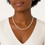 Collar de Perlas Mallorca Blanca 50 cm