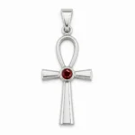 Colgante Cruz Egipcia Ankh en Plata 925