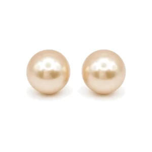 Aros de Perla Mallorca Champagne 14 mm