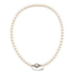 Collar de Perlas Mallorca Blanca 50 cm