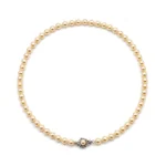 Collar de Perlas Mallorca Crema 50 cm